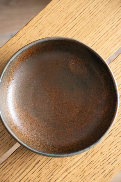 Rust - Stoneware Pasta Bowl