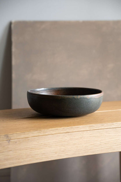 Rust - Stoneware Pasta Bowl