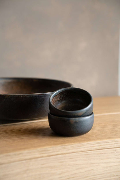 Rust - Stoneware Pinch Bowl