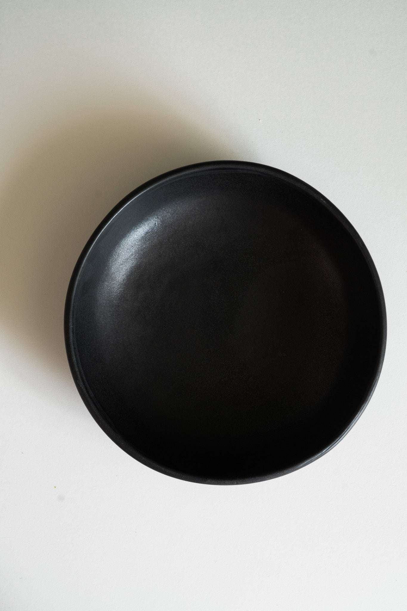 Black - Stoneware Pasta Bowl
