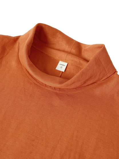 TRISTAN Dropped Collar Long-Sleeve Top