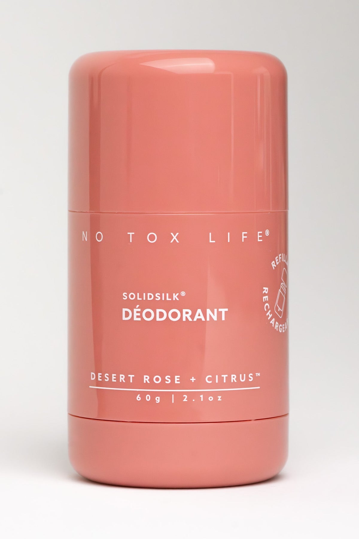 SOLIDSILK® Refillable Deodorant (Desert Rose + Citrus) - Extra Strength