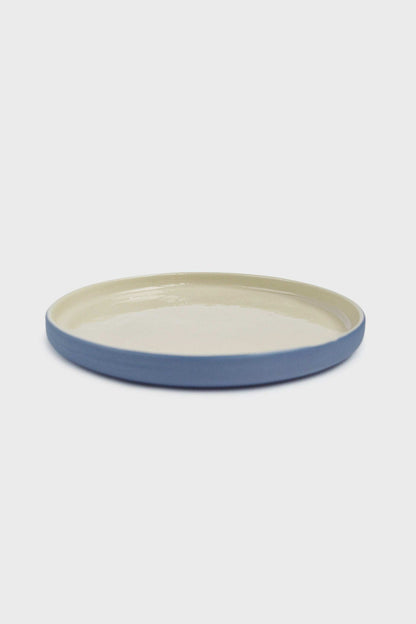 Forget-me-not/Chocolate Blue - Porcelain Dinner Plates