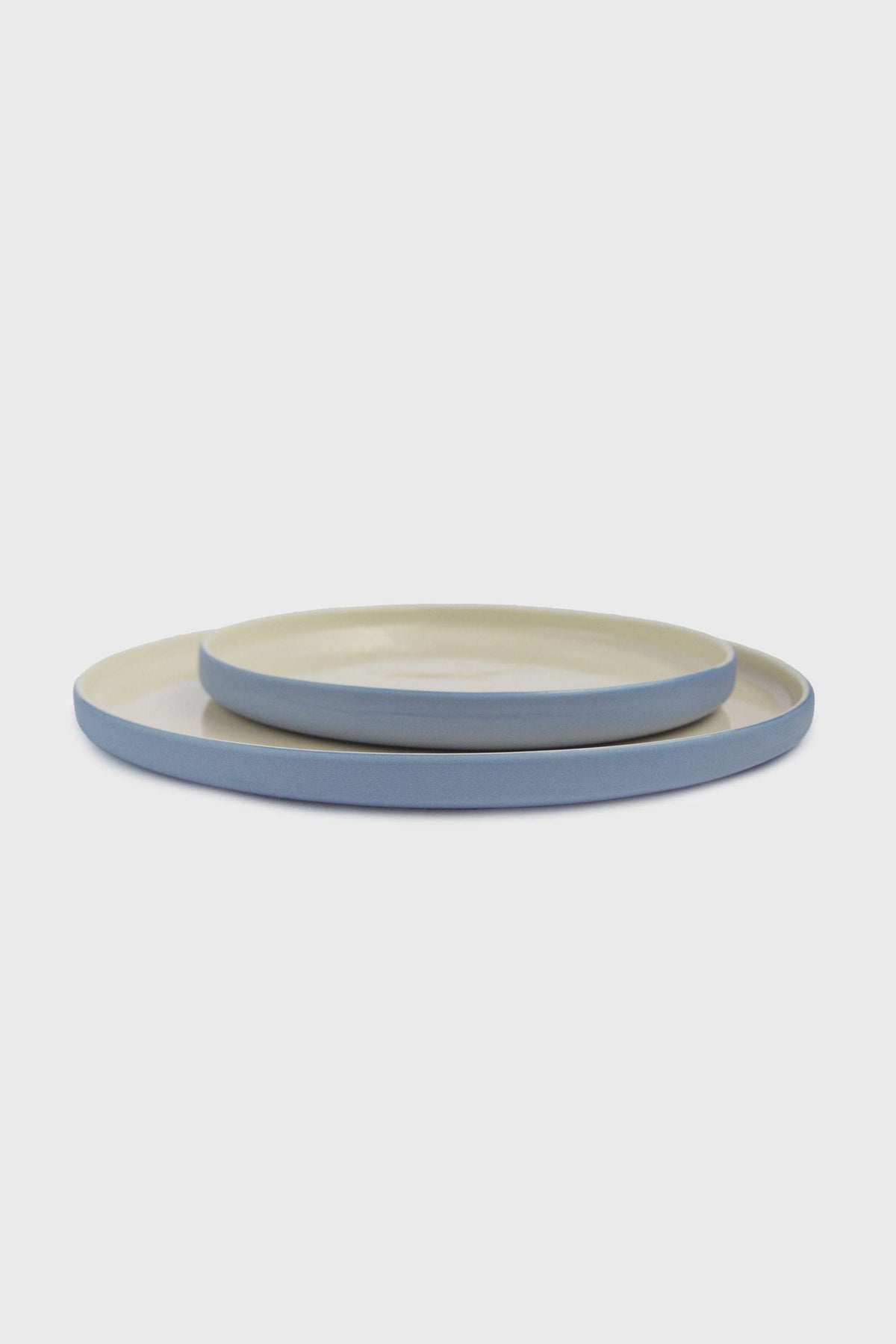 Forget-me-not/Chocolate Blue - Porcelain Dinner Plates
