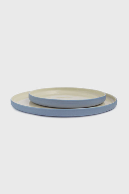 Forget-me-not/Chocolate Blue - Porcelain Dinner Plates