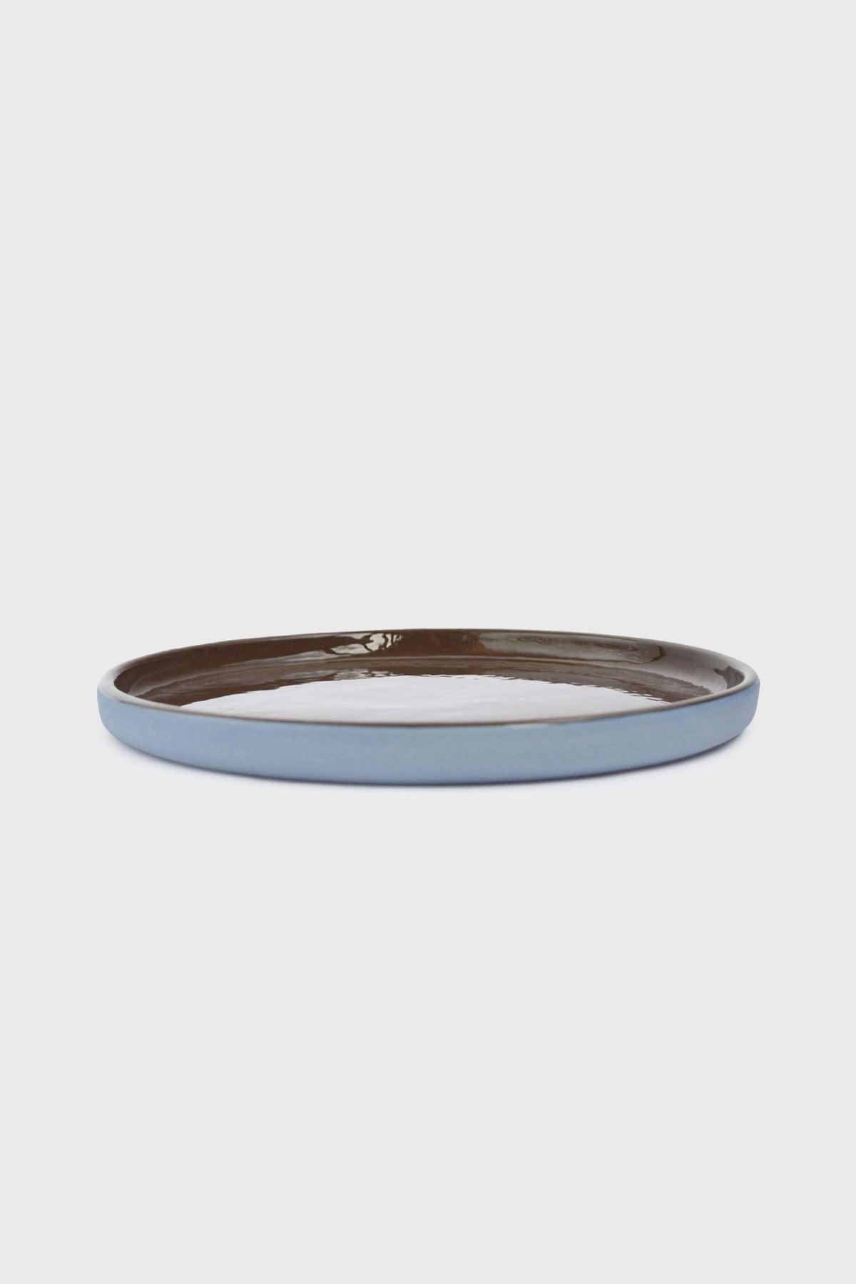Forget-me-not/Chocolate Blue - Porcelain Dinner Plates