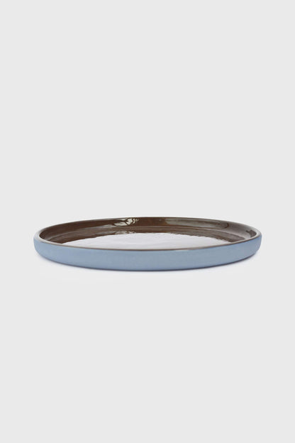 Forget-me-not/Chocolate Blue - Porcelain Dinner Plates
