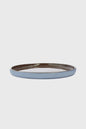 Forget-me-not/Chocolate Blue - Porcelain Dinner Plates