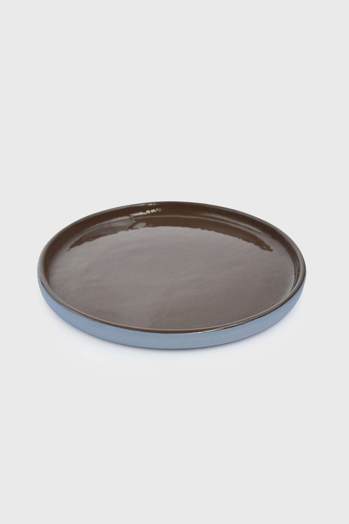 Forget-me-not/Chocolate Blue - Porcelain Dinner Plates