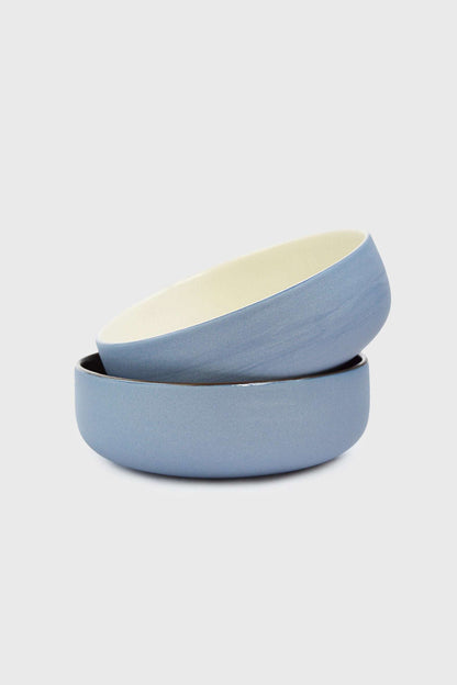 Forget-me-not/Chocolate Blue - Porcelain Bowl