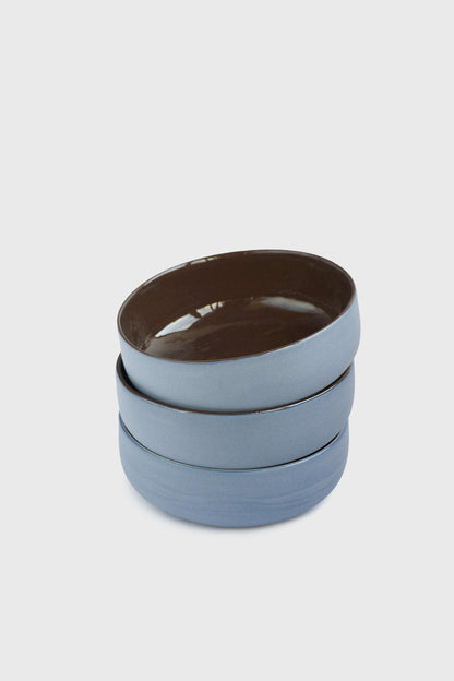 Forget-me-not/Chocolate Blue - Porcelain Bowl