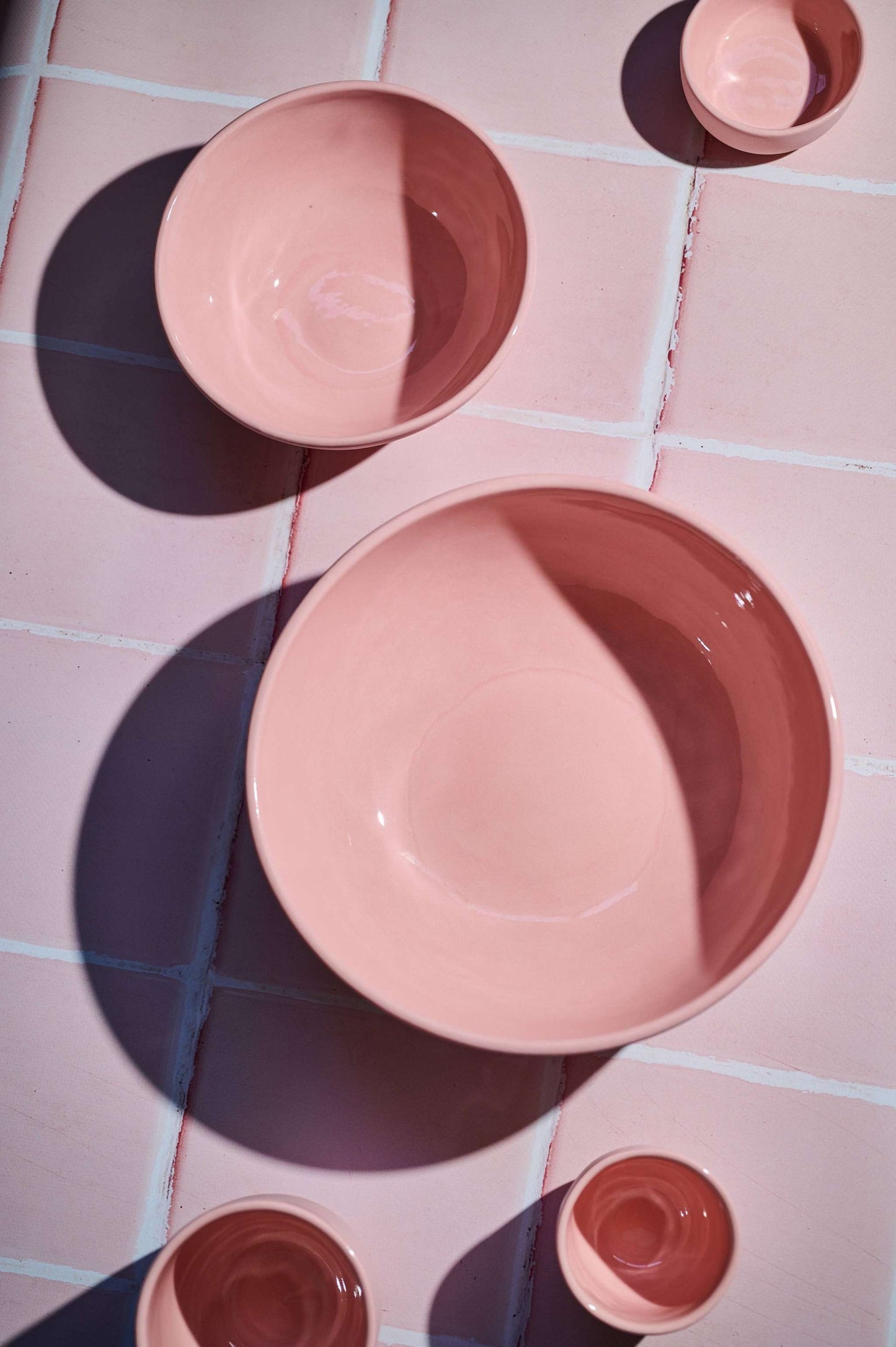 Powder Pink - Handmade Porcelain Bowl