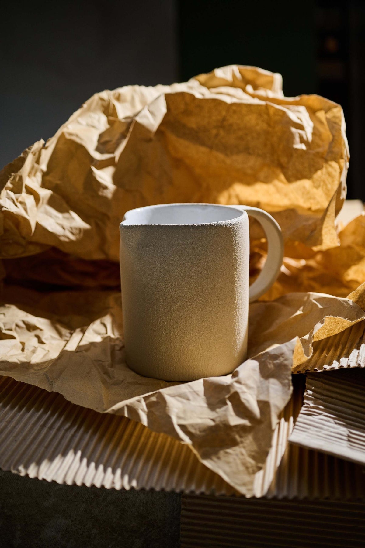 Stoneware Pitcher