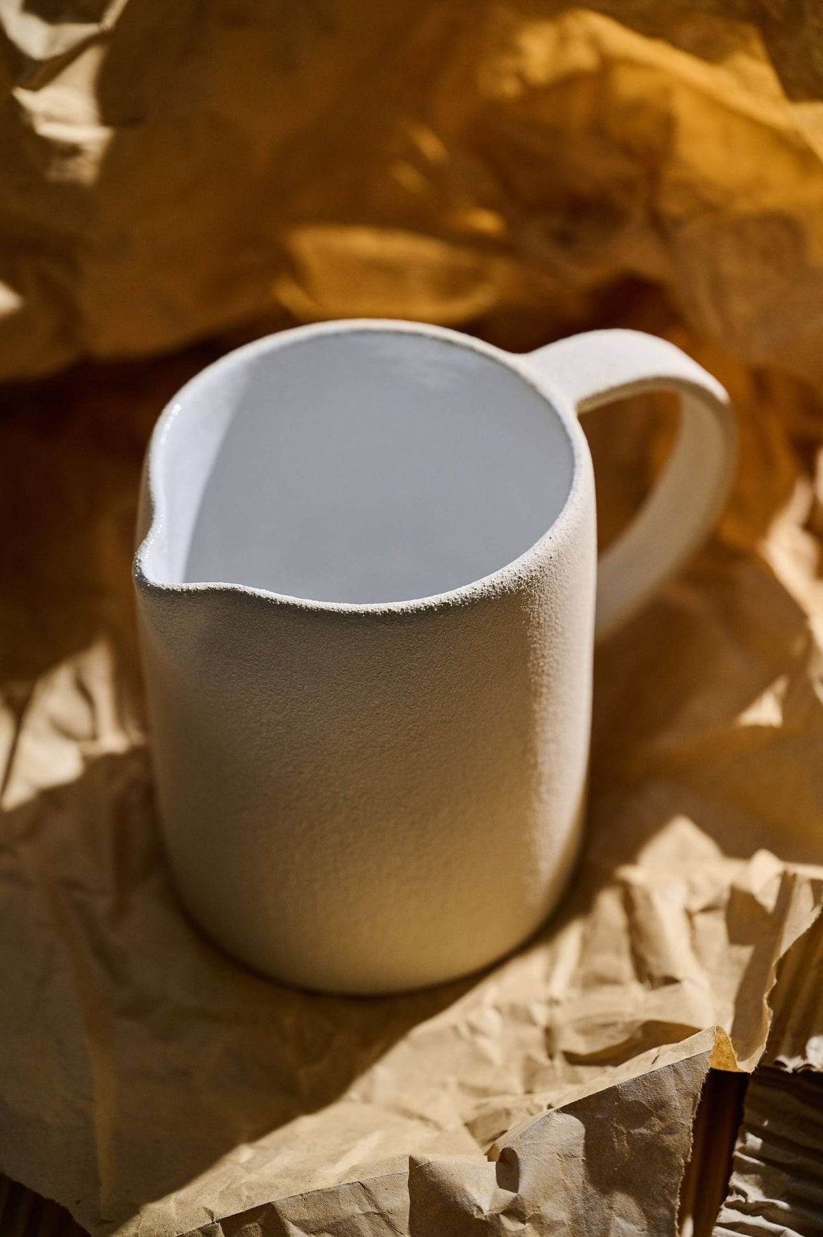 Stoneware Pitcher