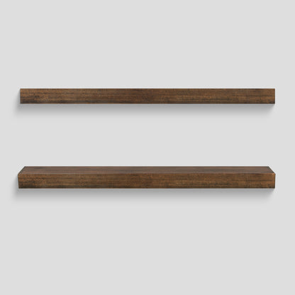 Farmhouse Floating Kitchen Shelf – Real Wood