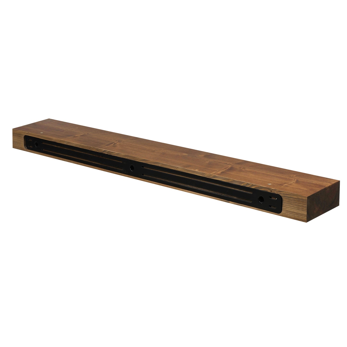 Mantel Shelf Smooth Solid Floating Timber Fireplace