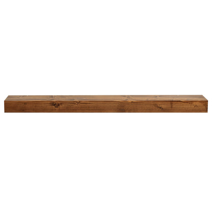 Mantel Shelf Smooth Solid Floating Timber Fireplace