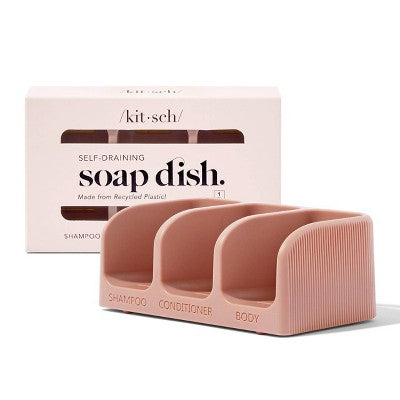 Kitsch Self-Draining Soap Dish