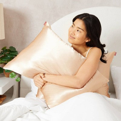 Kitsch Champagne Satin Standard Pillowcase