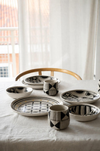 Heritage Collection - Hand Painted Stoneware Salad Plate