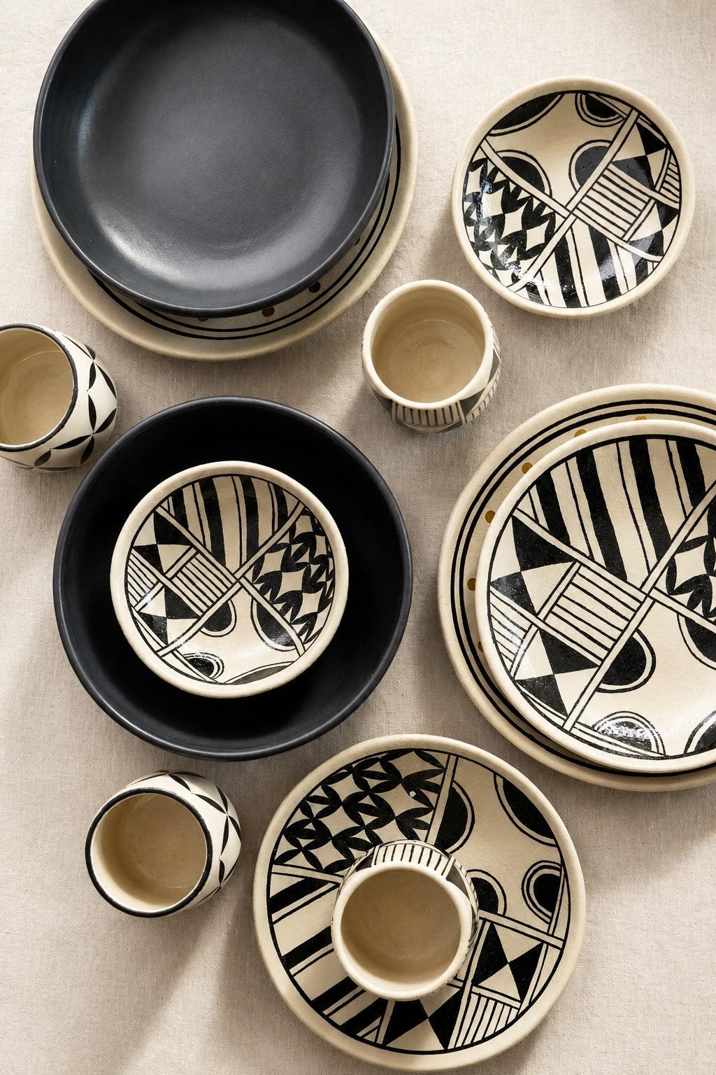 Heritage Collection - Hand Painted Stoneware Salad Plate