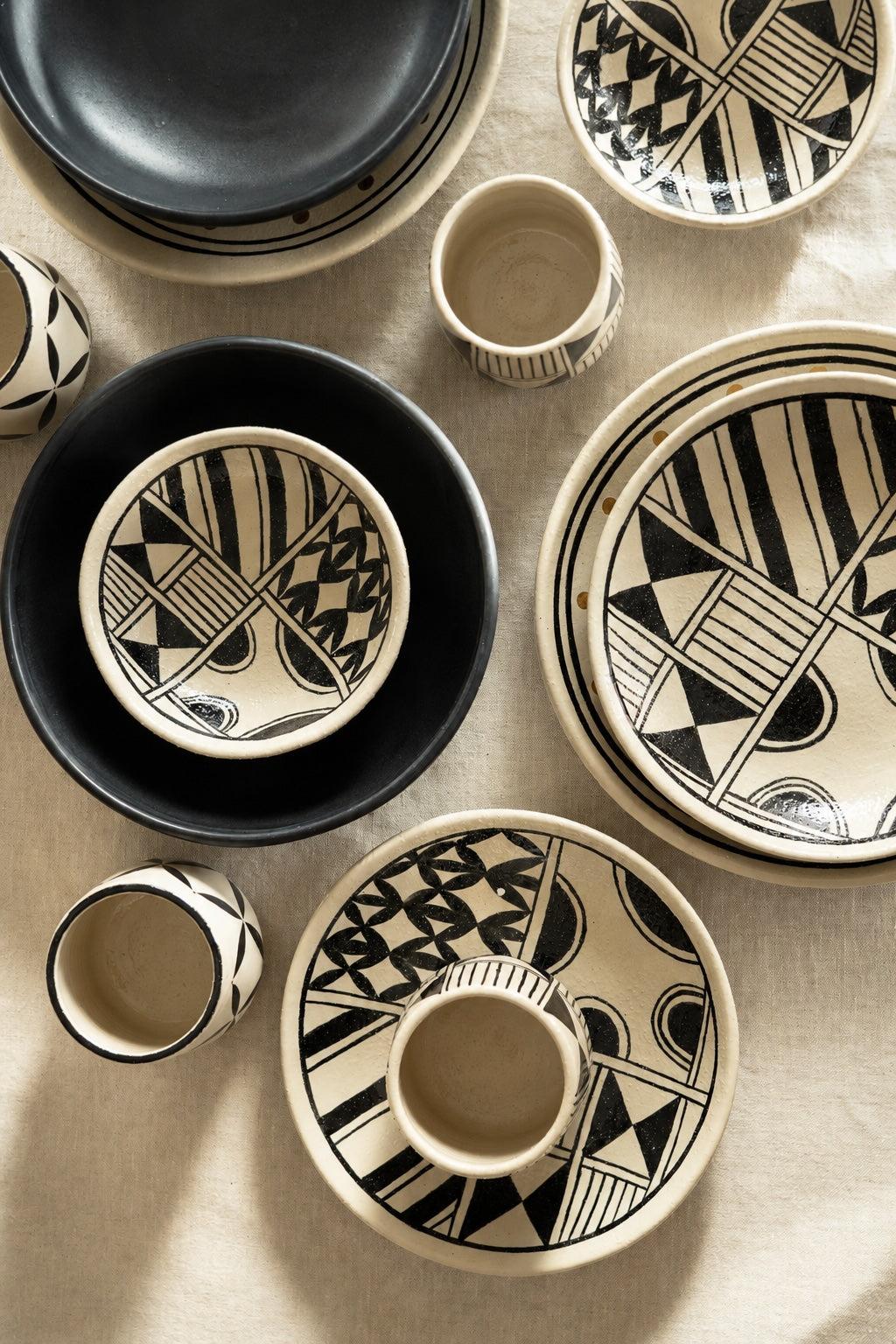 Heritage Collection - Hand Painted Stoneware Salad Plate
