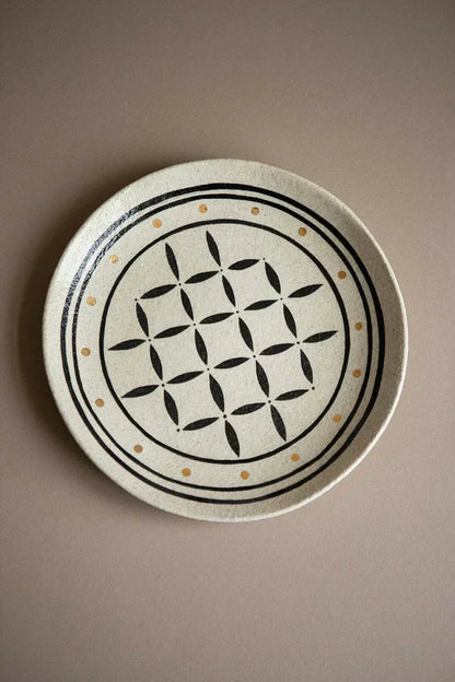 Heritage Collection - Hand Painted Stoneware Dinner Plate