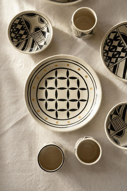 Heritage Collection - Hand Painted Stoneware Salad Plate