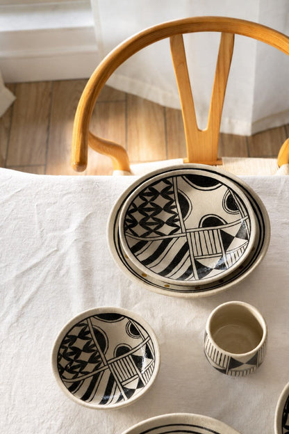 Heritage Collection - Hand Painted Stoneware Salad Plate