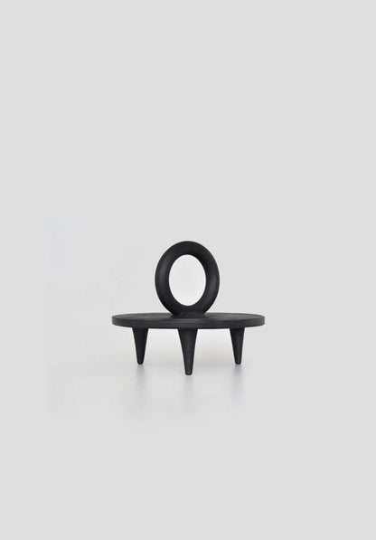 Shadow - Small Serving Pedestal Platter Guculia