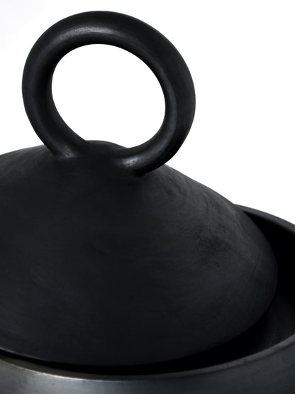 Shadow - Tall Serving Bowl with Lid Guculia