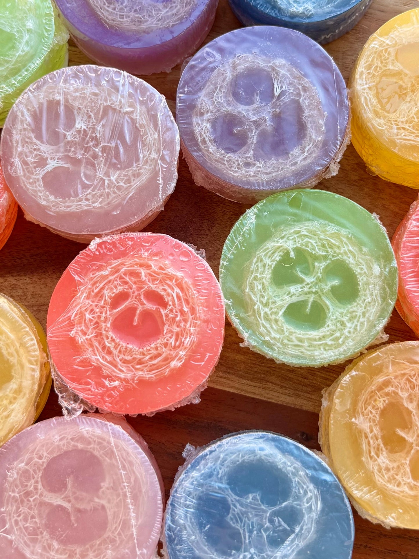 Mini Loofah Soap Bundle – Exfoliating Soap Gift Set | 6 Scents