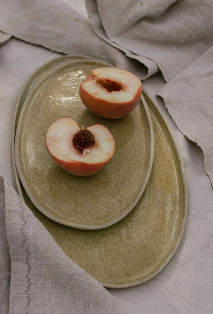 Concrete - Stoneware Serving Platter
