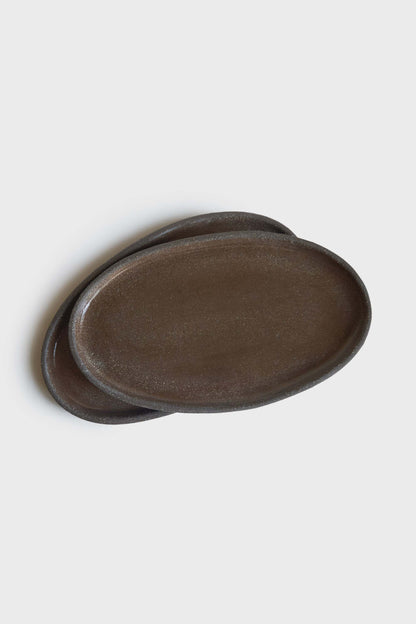 Pumpernikel - Oval Stoneware Serving Platter