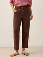 HEIDI Simple Button Fly Trousers