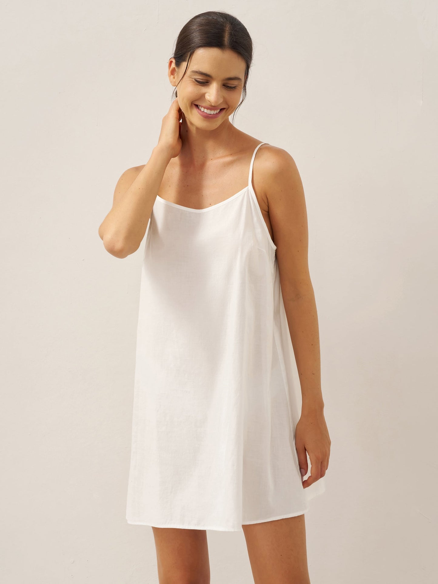 CASS V-Neck Cover-Up & Slip Dress Set