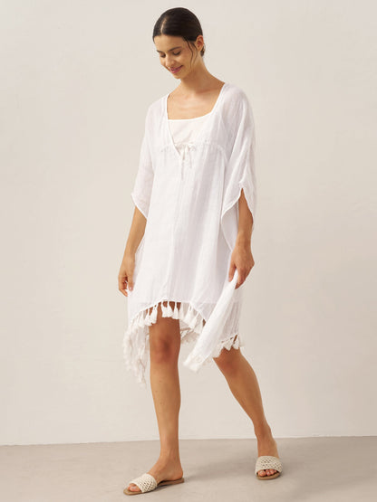 CASS V-Neck Cover-Up & Slip Dress Set