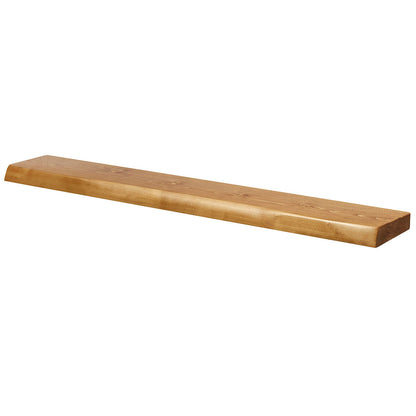 Live Edge Floating Wall Shelf – Solid Real Wood
