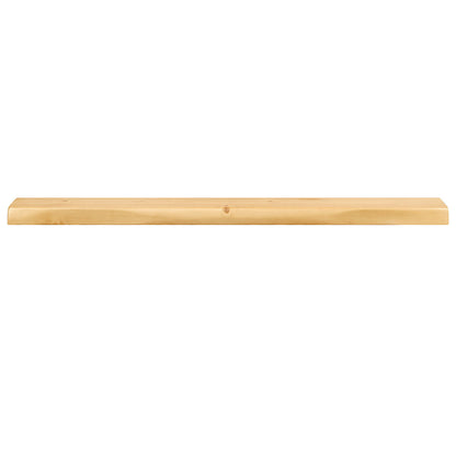 Live Edge Floating Wall Shelf – Solid Real Wood