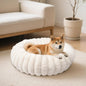 Luxury Faux Fur Donut Pet Bed