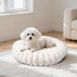 Luxury Faux Fur Donut Pet Bed