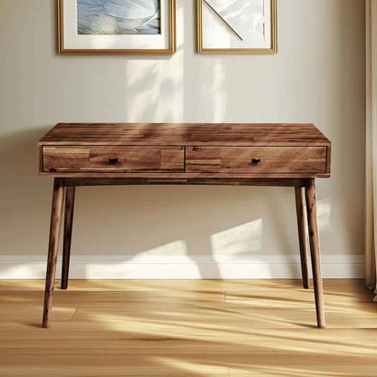 Lagom Solid Acacia Wood Desk