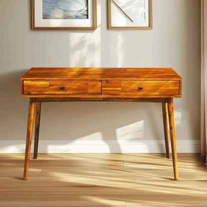 Lagom Solid Acacia Wood Desk