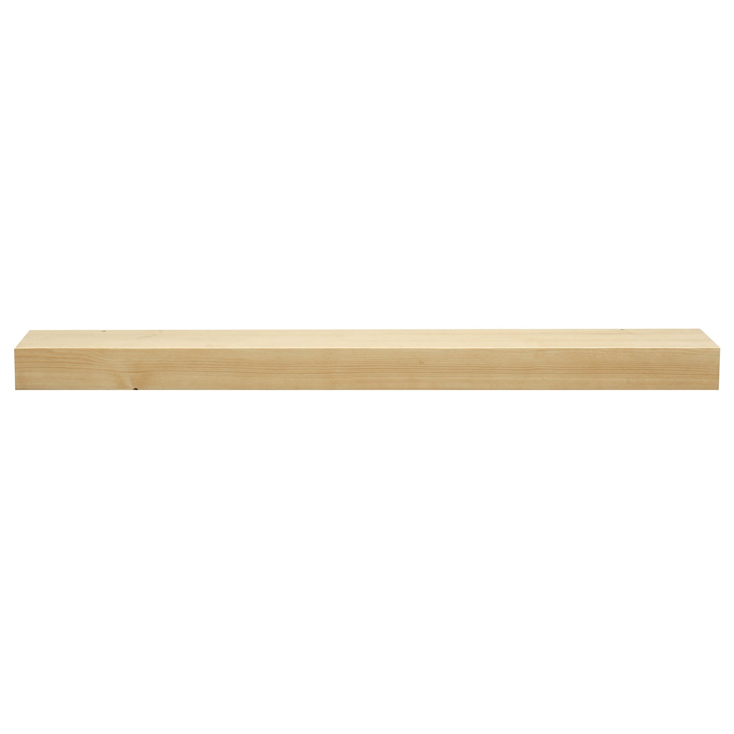 Mantel Shelf Smooth Solid Floating Timber Fireplace