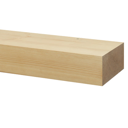 Mantel Shelf Smooth Solid Floating Timber Fireplace