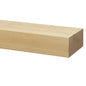 Mantel Shelf Smooth Solid Floating Timber Fireplace