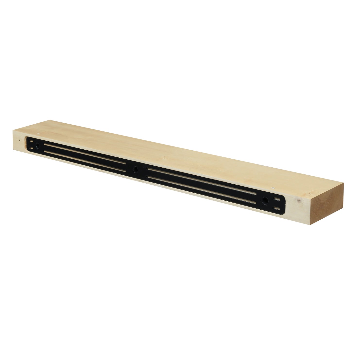Mantel Shelf Smooth Solid Floating Timber Fireplace