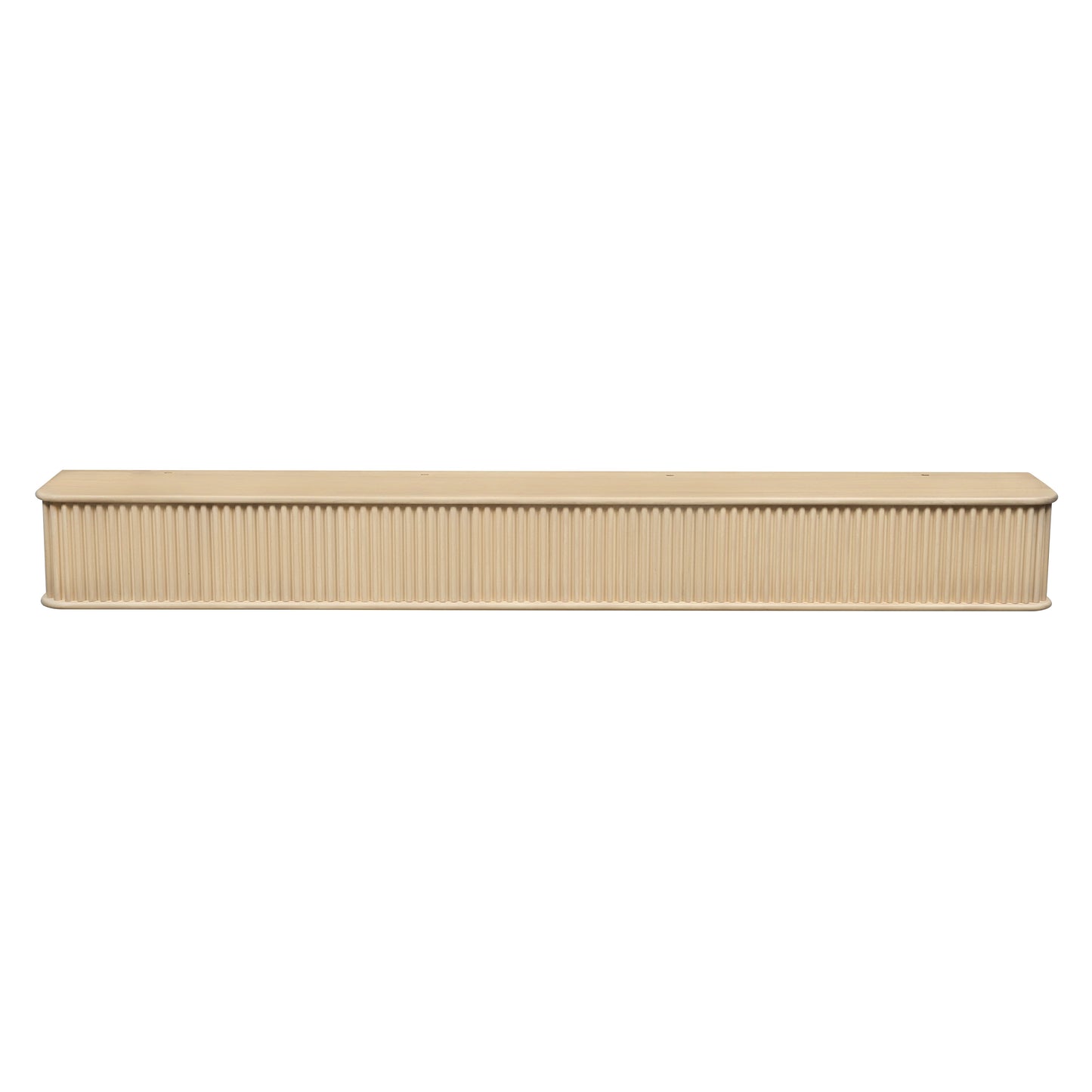 Fluted Fireplace Mantel Shelf – Real Wood
