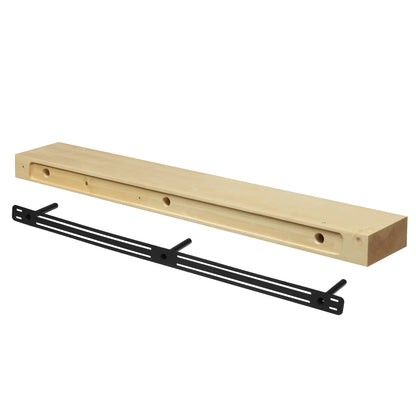 Mantel Shelf Smooth Solid Floating Timber Fireplace