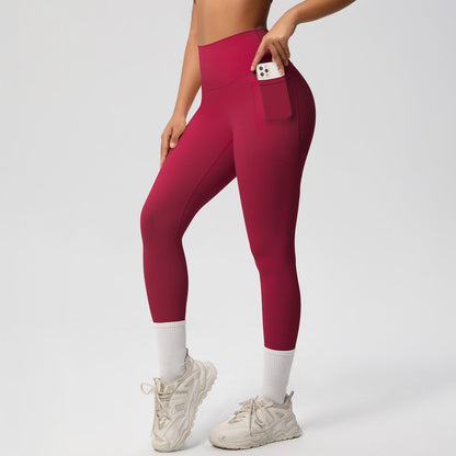 Double Sided Sanding Tight High Elastic Breathable Pants